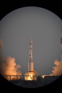 Start rakiety Proton z sondą ExoMars