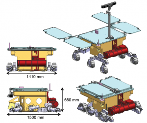 Projekt łazika marsjańskiego, projektowanego do wysłania w drugim etapie misji ExoMars.
