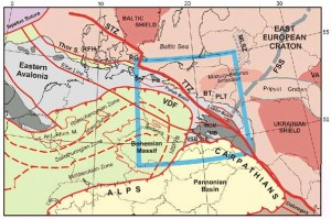 Tektonika Europy Środkowej